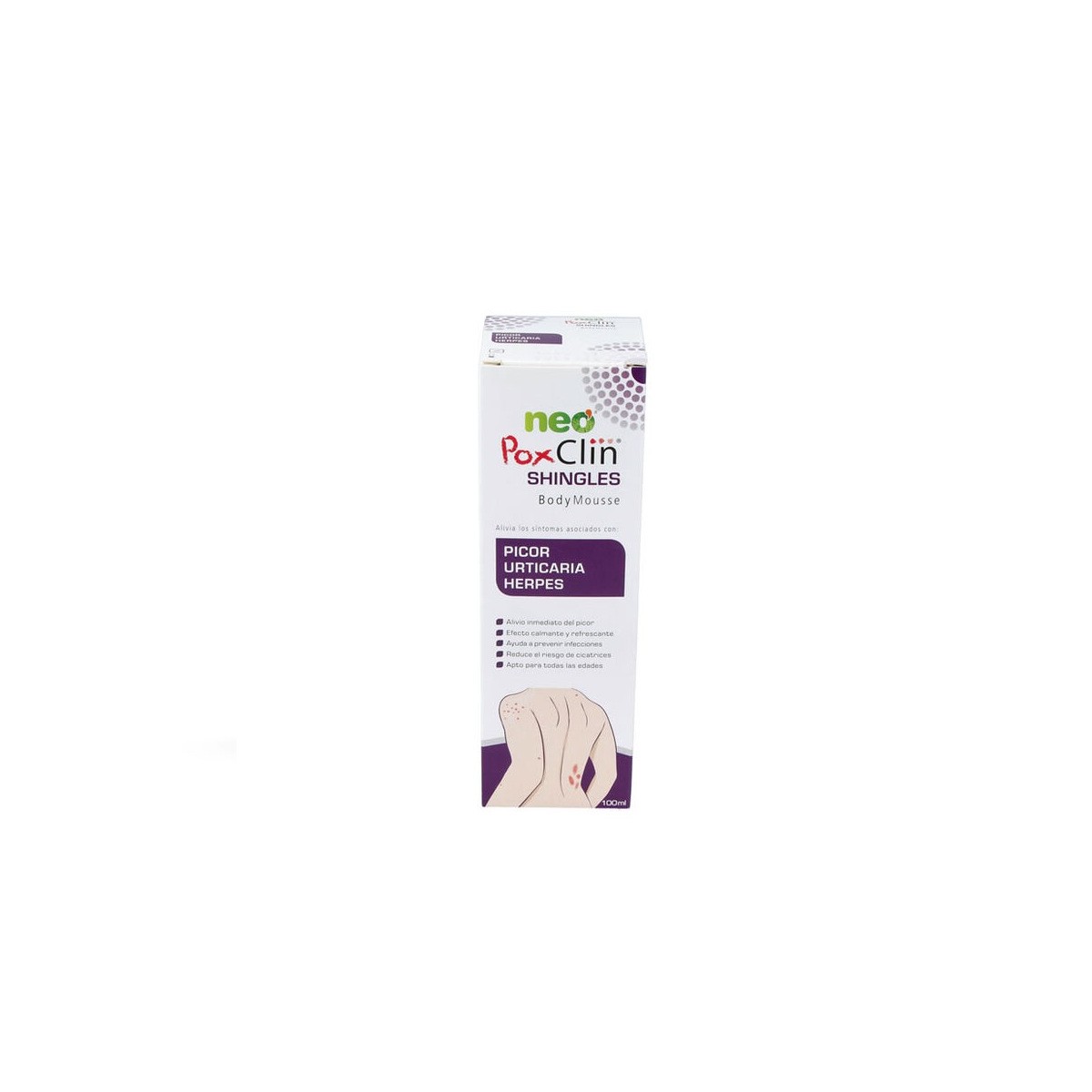 NEO PEQUES POXCLIN SHINGLES BODY MOUSSE 100ML