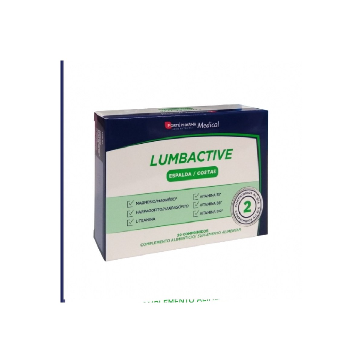LUMBACTIVE ESPALDA 20 COMPRIMIDOS FORTE PHARMA