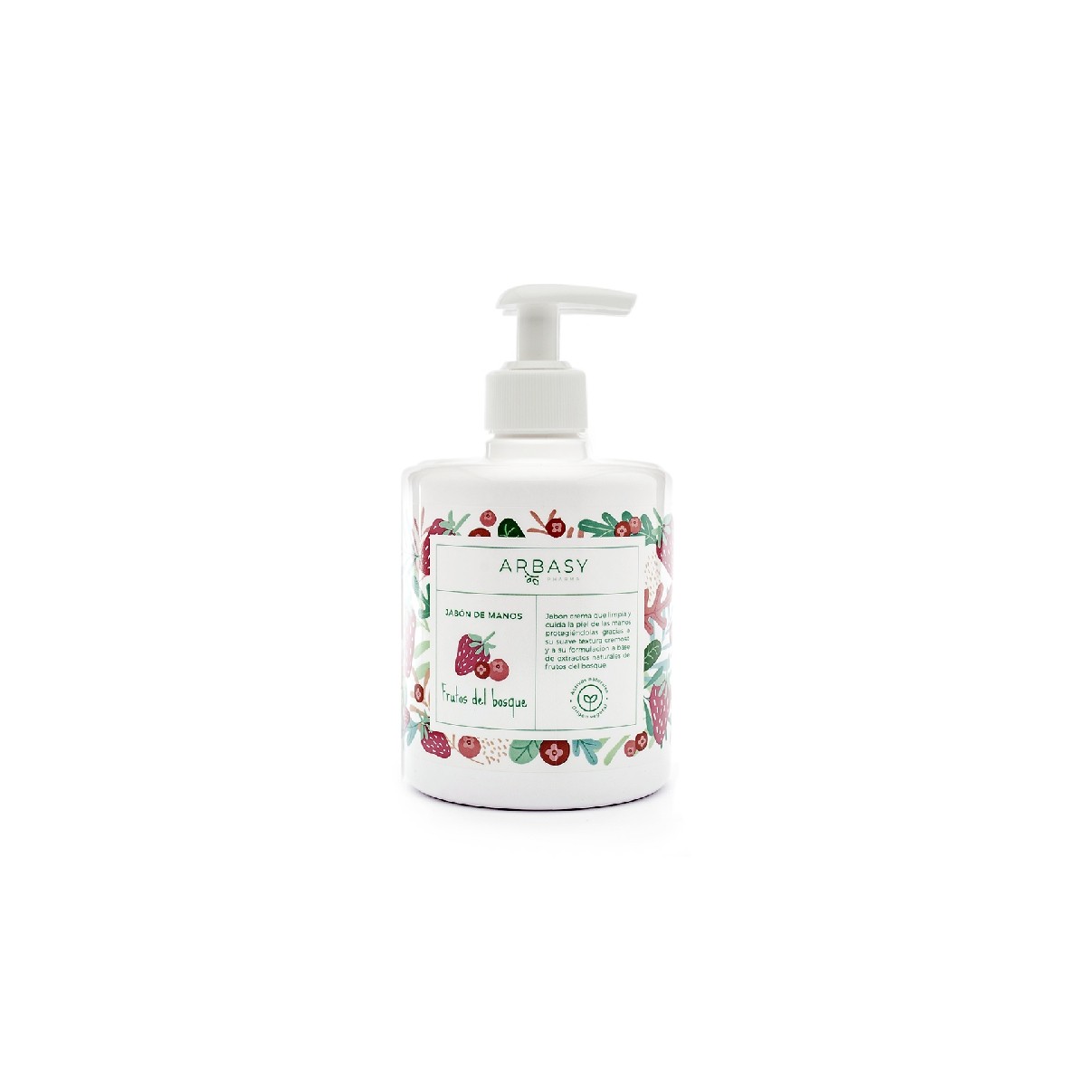 ARBASSY JABON MANOS FRUTOS DEL BOSQUE 500ML