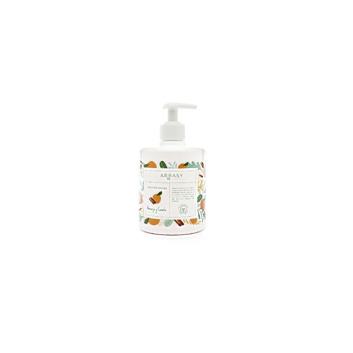 ARBASSY JABON MANOS NARANJA CANELA 500ML