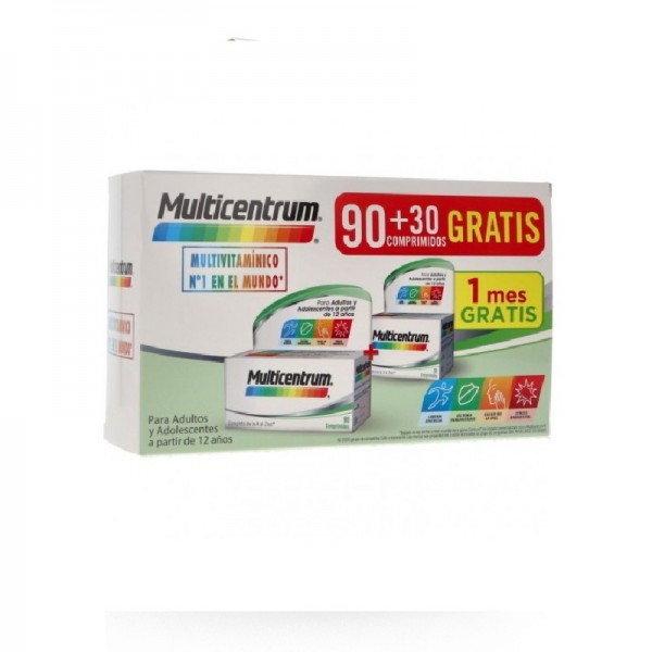 MULTICENTRUM 90+30 COMPRIMIDOS PACK PROMOCIONAL