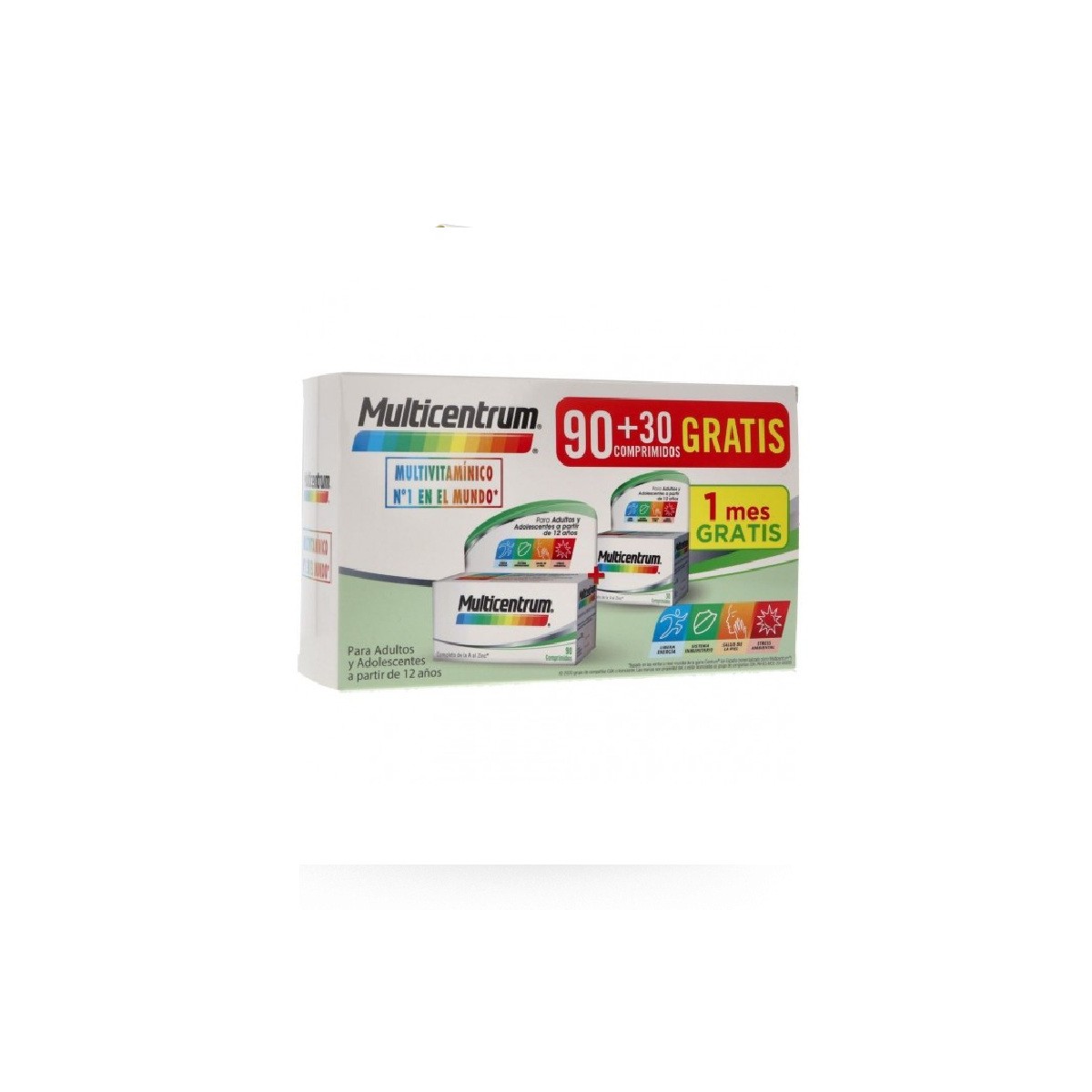 MULTICENTRUM 90+30 COMPRIMIDOS PACK PROMOCIONAL