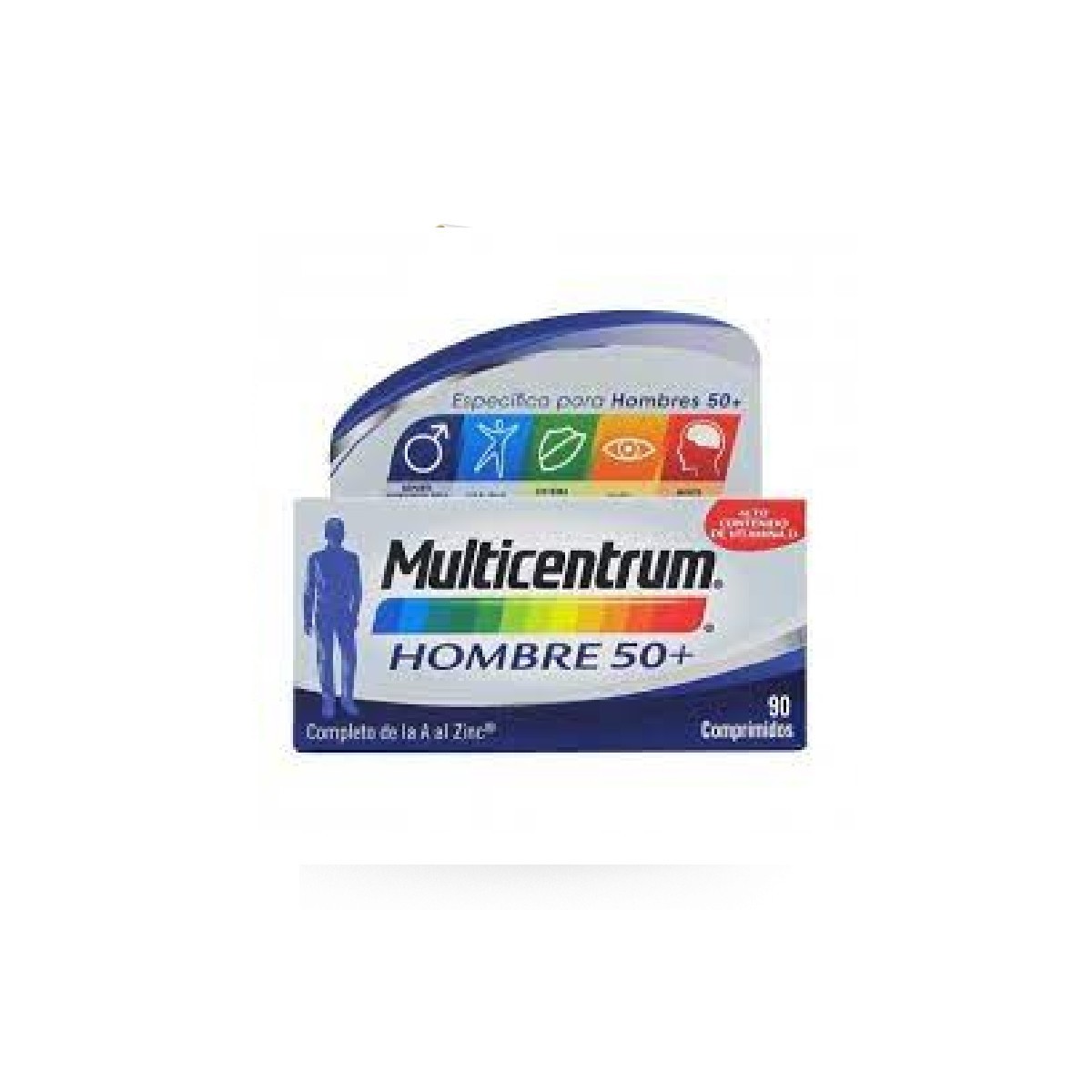 MULTICENTRUM HOMBRE 50+ 90 COMPRIMIDOS