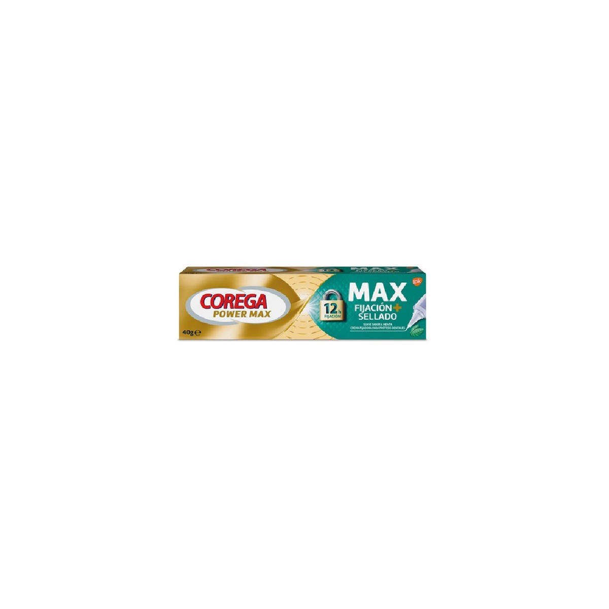 COREGA MAX FIJACIÓN + SELLADO MENTA 40G