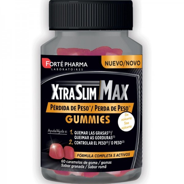 XTRASLIM MAX PÉRDIDA DE PESO  60 GUMMIES GRANADA