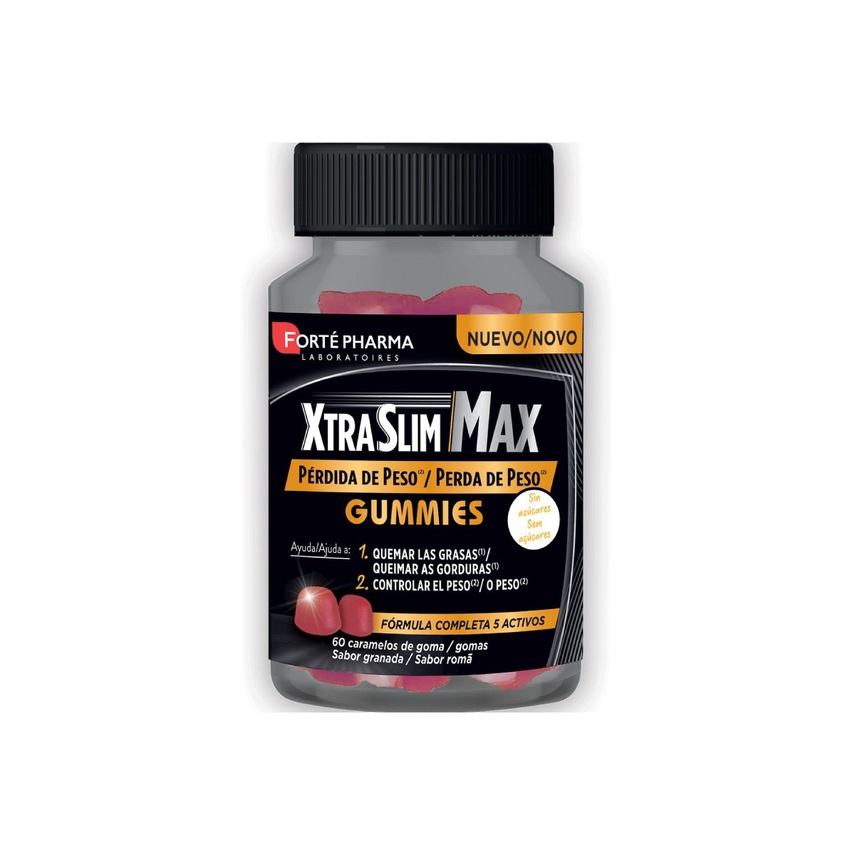 XTRASLIM MAX PÉRDIDA DE PESO  60 GUMMIES GRANADA
