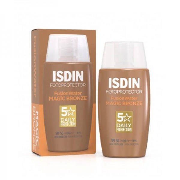 FOTOPROTECTOR ISDIN SPF50 FUSION WATER COLOR BRONZE 50 ML