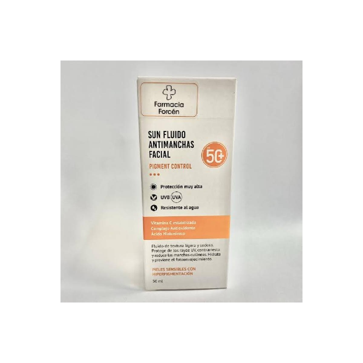 FF SOLAR FLUIDO ANTIMANCHAS FACIAL 50+ 50ML
