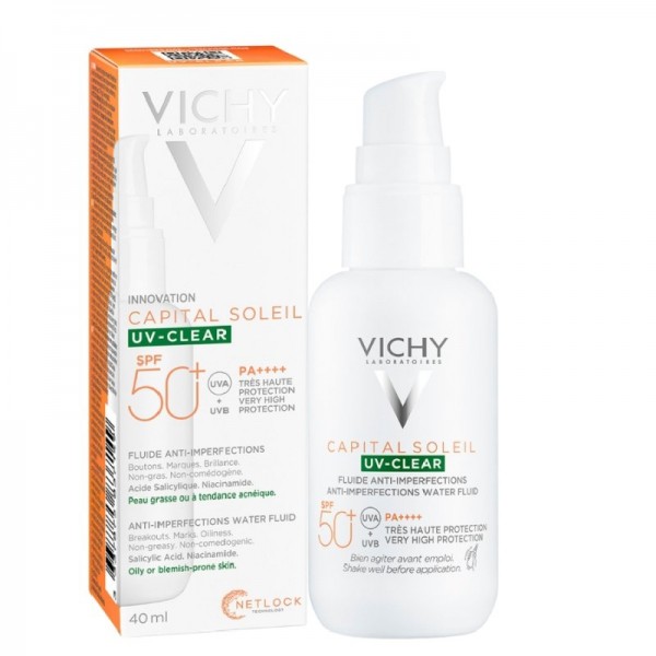 CAPITAL SOLEIL UV-CLEAR SPF50+ 40ML VICHY