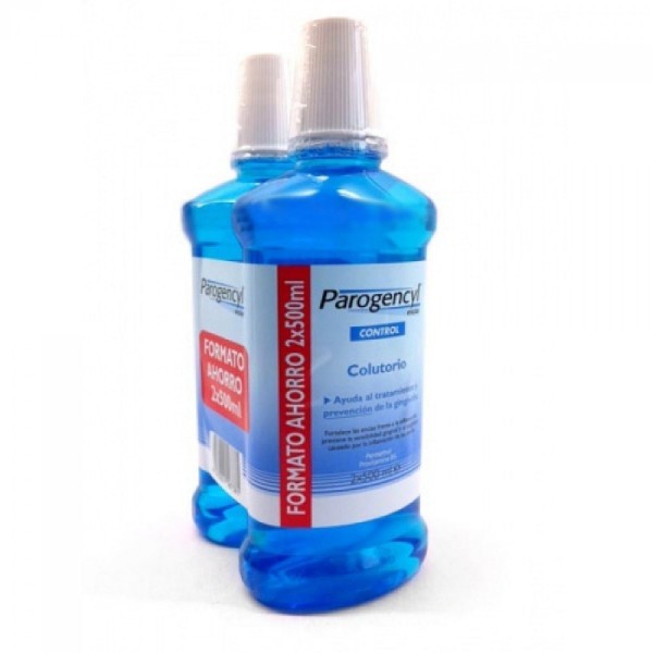 PAROGENCYL CONTROL ENCIAS COLUTORIO 500 ML 2U