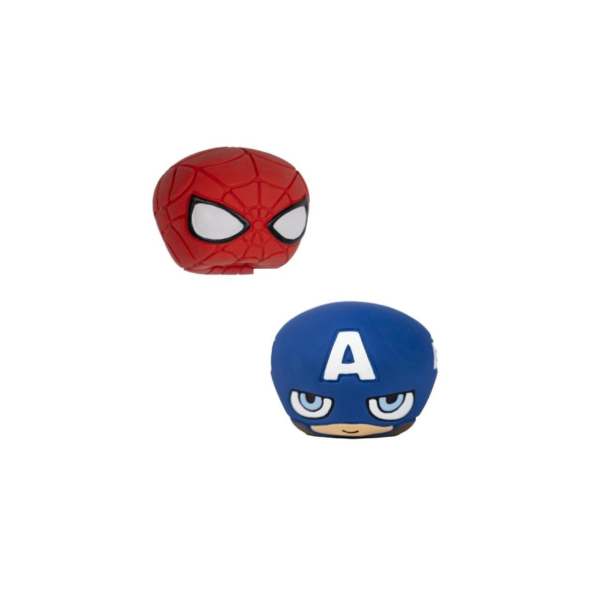 JUGUETE LATEX PERRO  CAPITAN AMERICA/SPIDERMAN