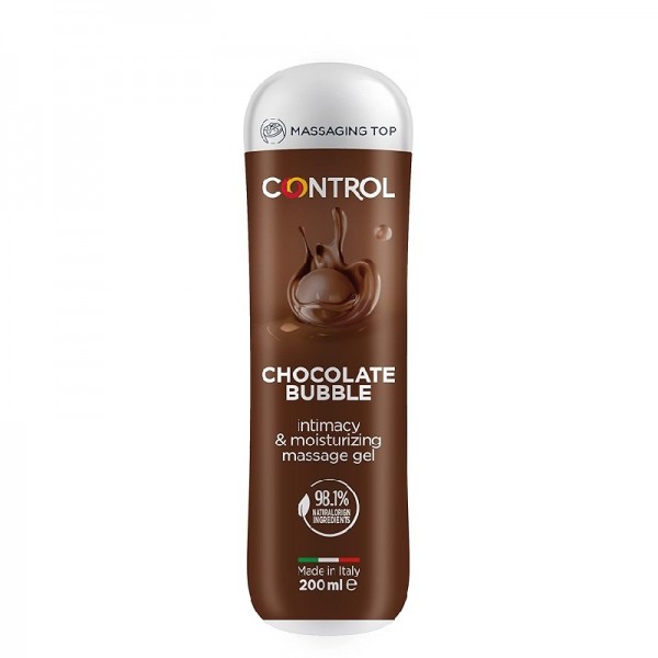 CONTROL BUBBLE CHOCOLATE GEL MASAJE 200ML