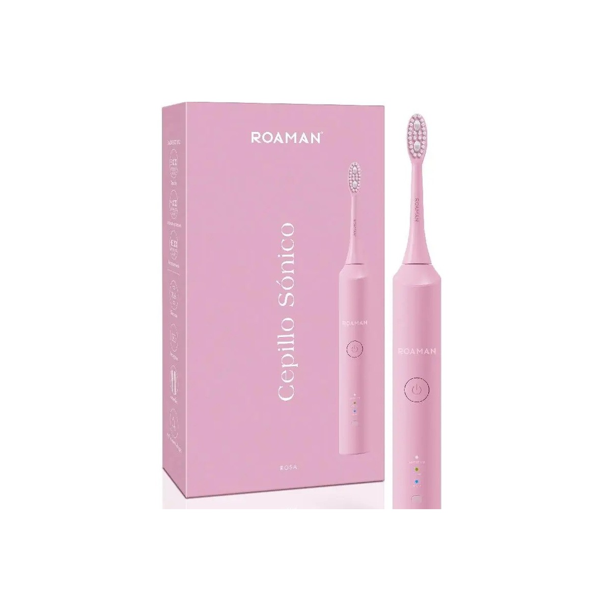 CEPILLO DENTAL SONICO ROSA ROAMAN