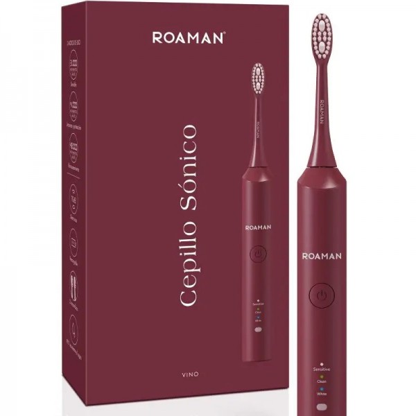 CEPILLO DENTAL SONICO VINO ROAMAN