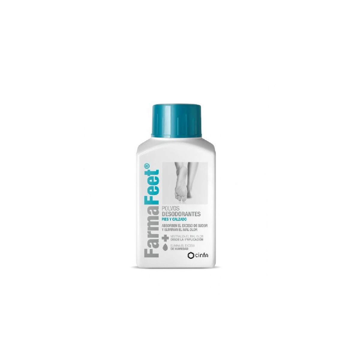 FARMAFEET POLVOS DESODORANTES PIES 75G