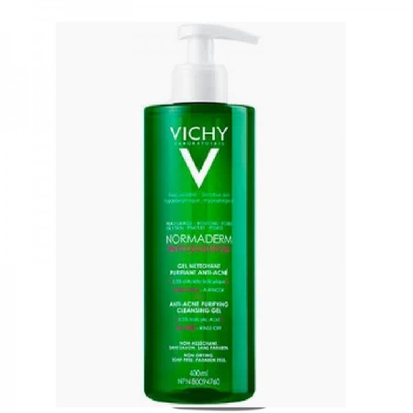 Vichy  Normaderm Gel Limpiador Purificante 400 ml