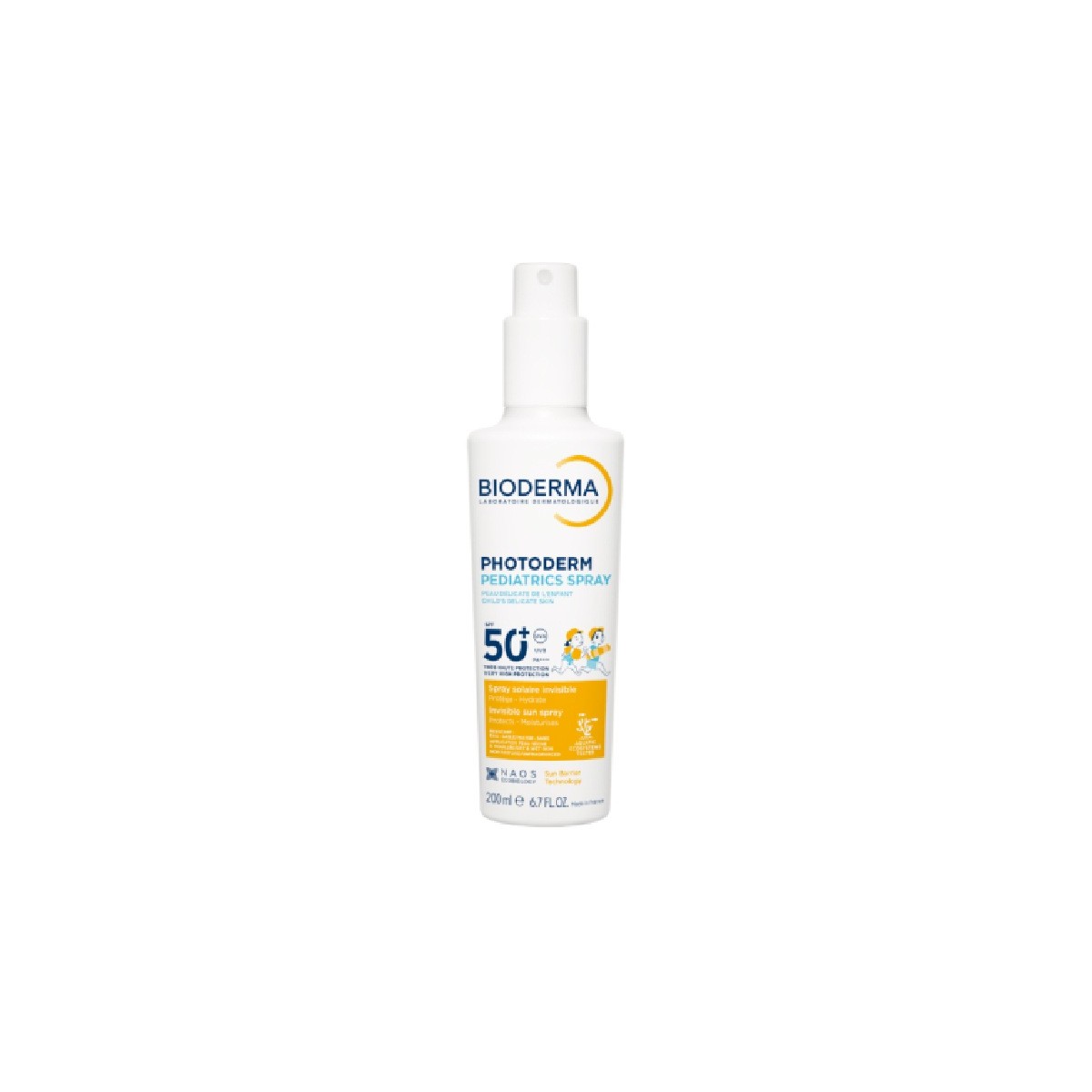 PHOTODERM KID SPF50+ SPRAY NIÑOS 200 ML BIODERMA