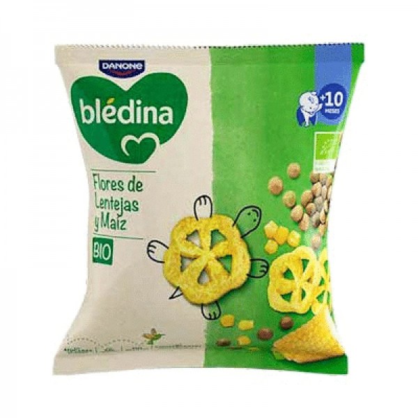 BLEDINA BIO SNACK FLORES DE LENTEJAS Y MAIZ 20G