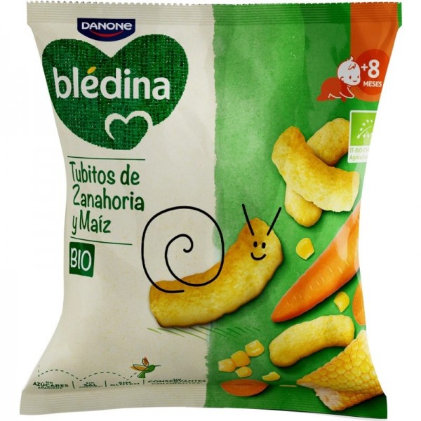 BLEDINA BIO SNACK MAIZ/ZANAHORIA 20G