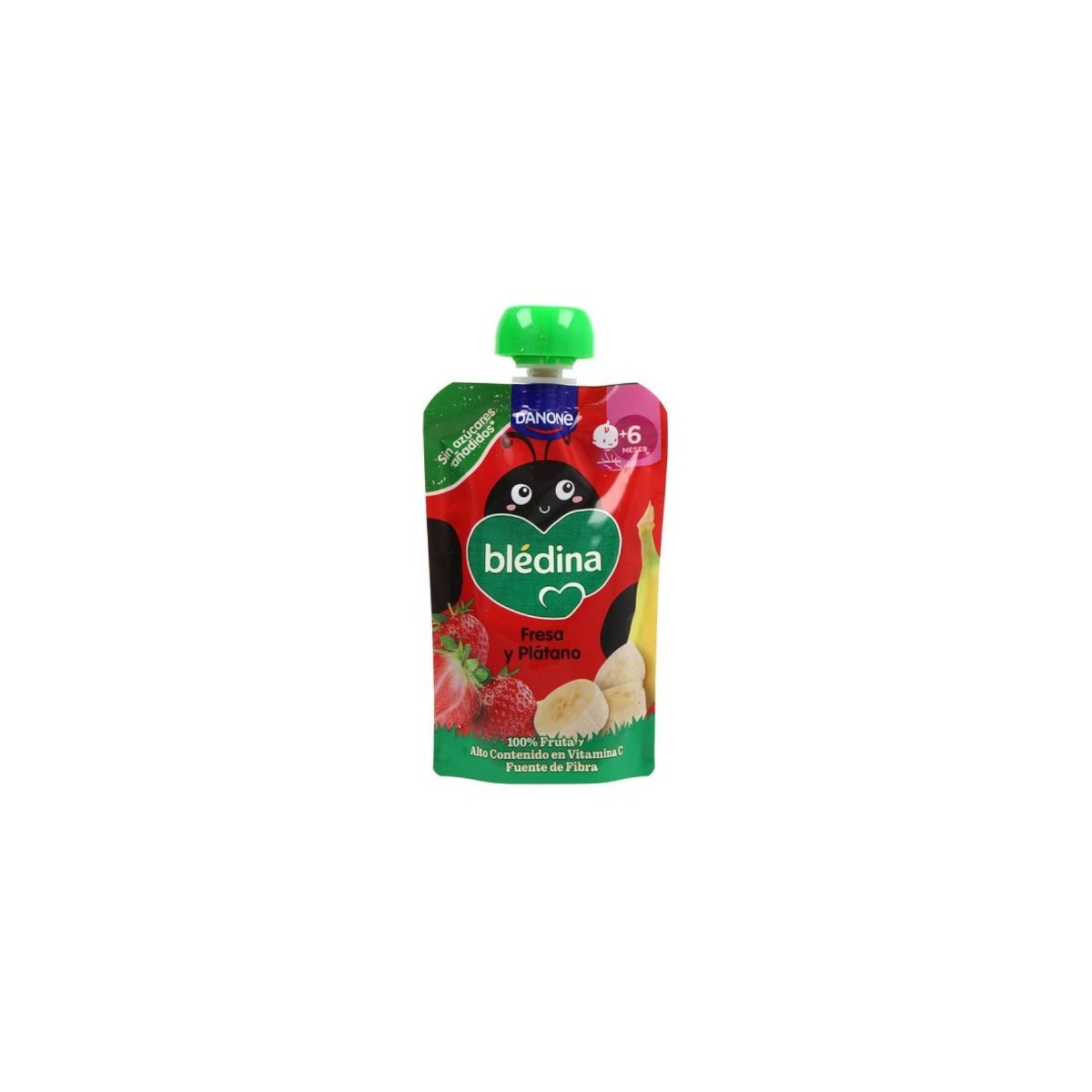 BLEDINA POUCH FRESA Y PLATANO 100G