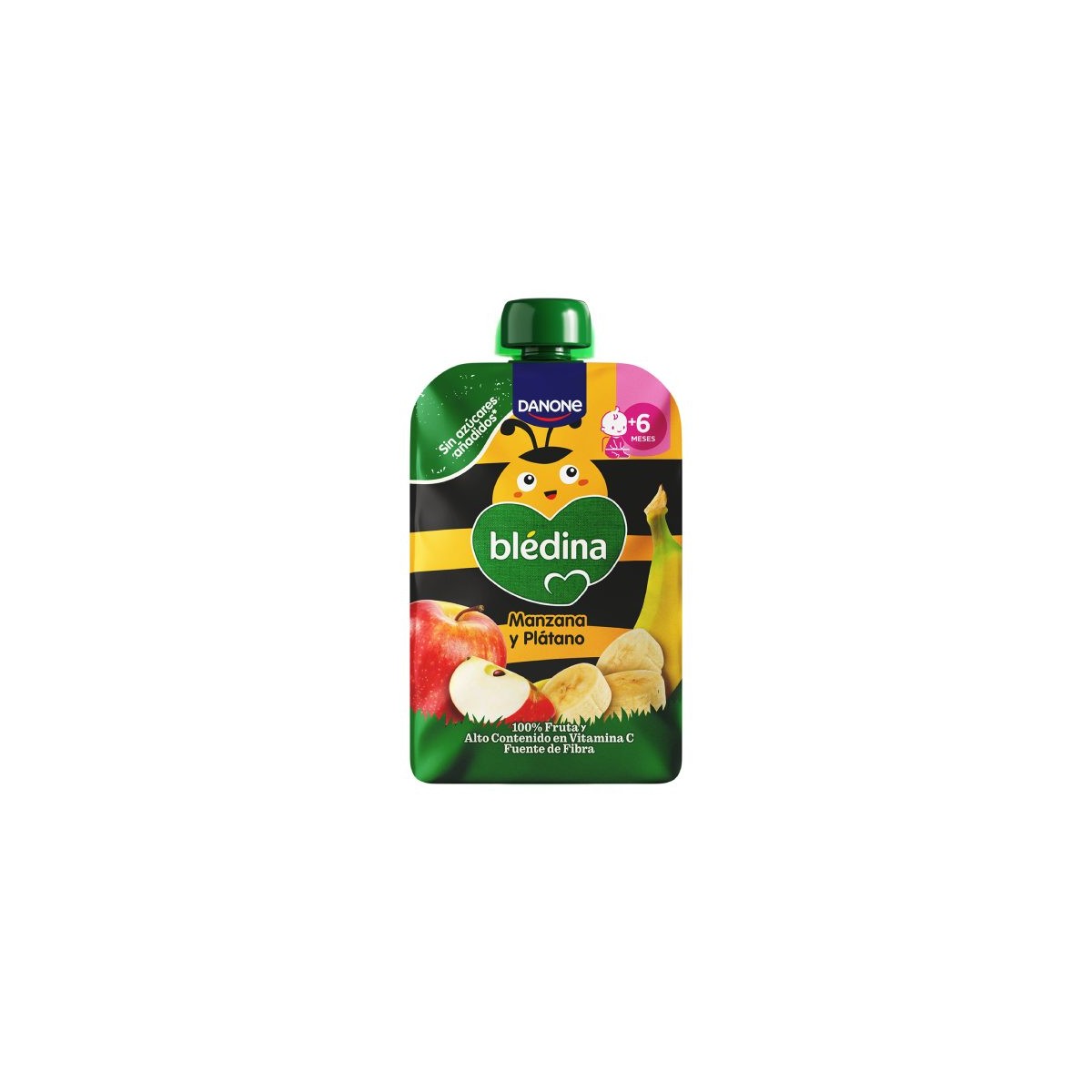 BLEDINA POUCH MANZANA Y PLATANO 100G