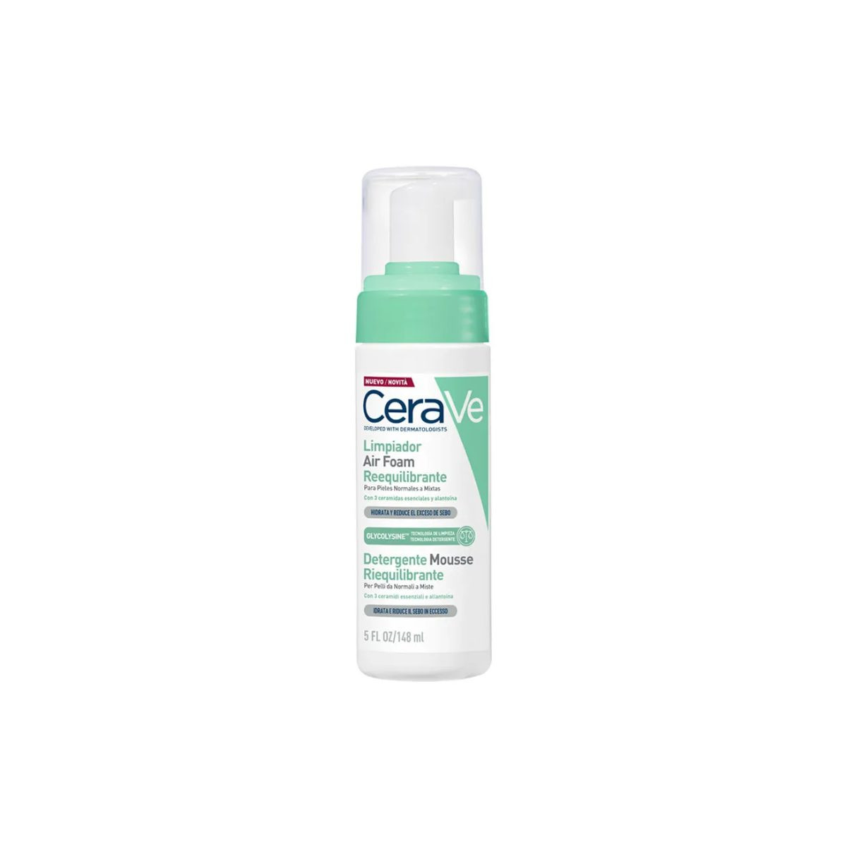 CERAVE LIMPIADOR REEQUILIBRANTE MOUSE 148ML