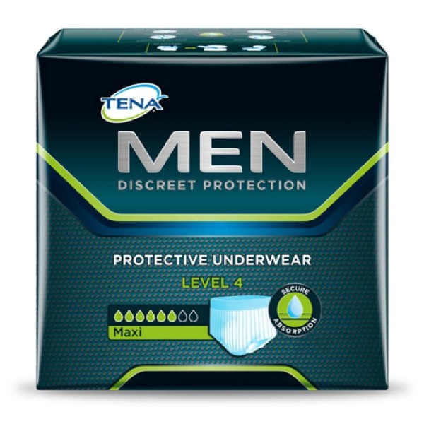 TENA MEN PROTECTIVE UNDERWEAR L4 M L 10 UDS