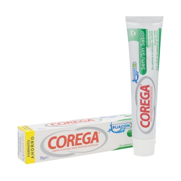 COREGA CREMA EXTRA FUERTE FIJADORA SIN SABOR 70 G