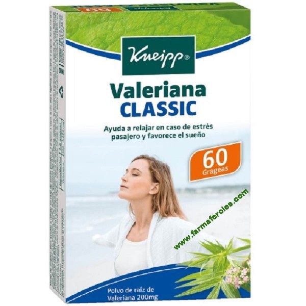 GRAGEAS HERBALES DE VALERIANA 60 GRAGEAS