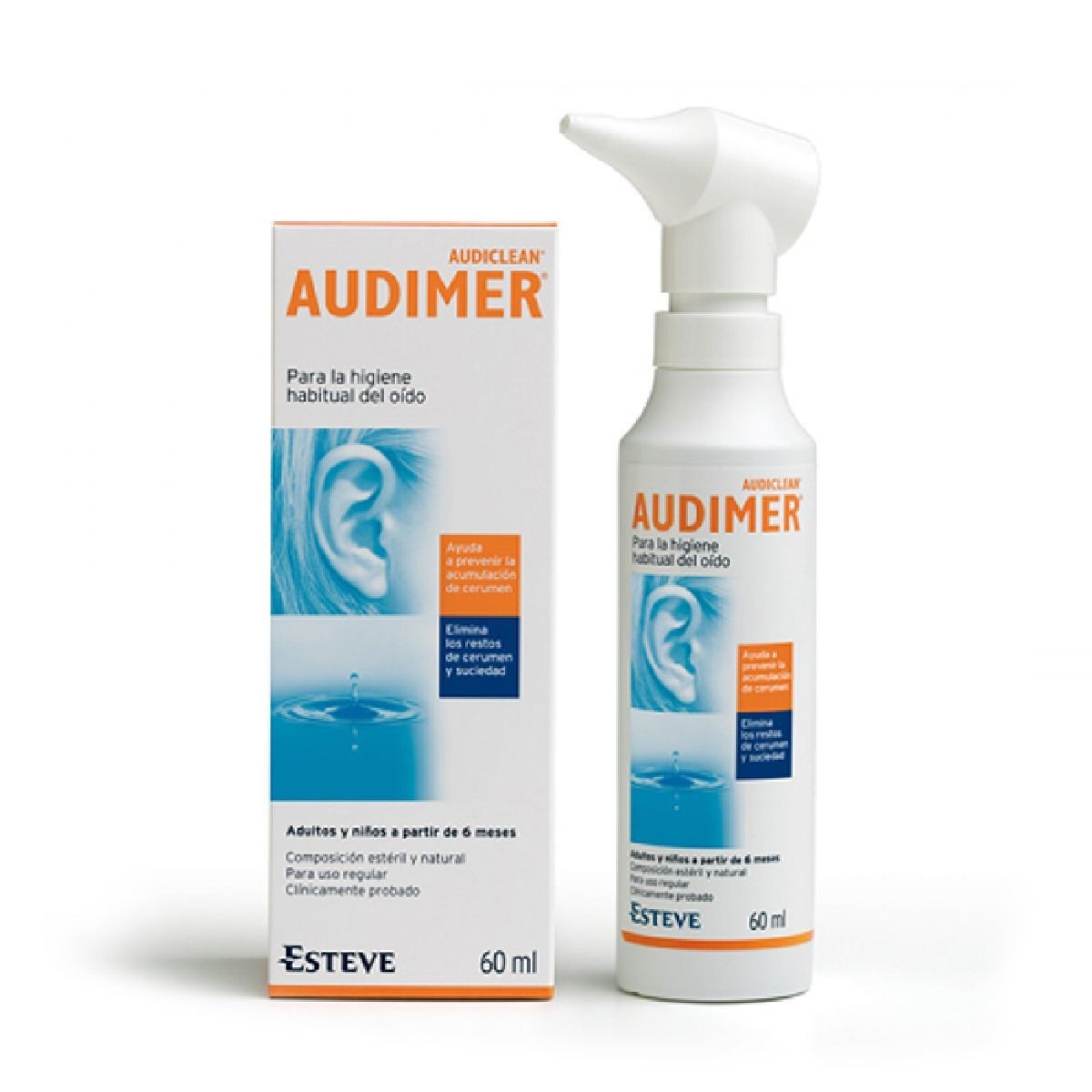 AUDIMER AUDICLEAN SOLUCION 60 ML