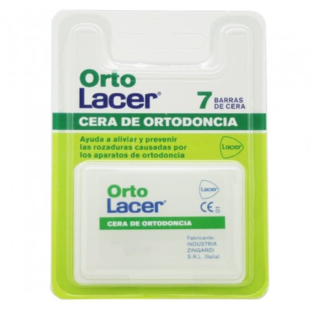 CERA ORTODONCIA PROTECTORA ROZADURA  7 BARRAS